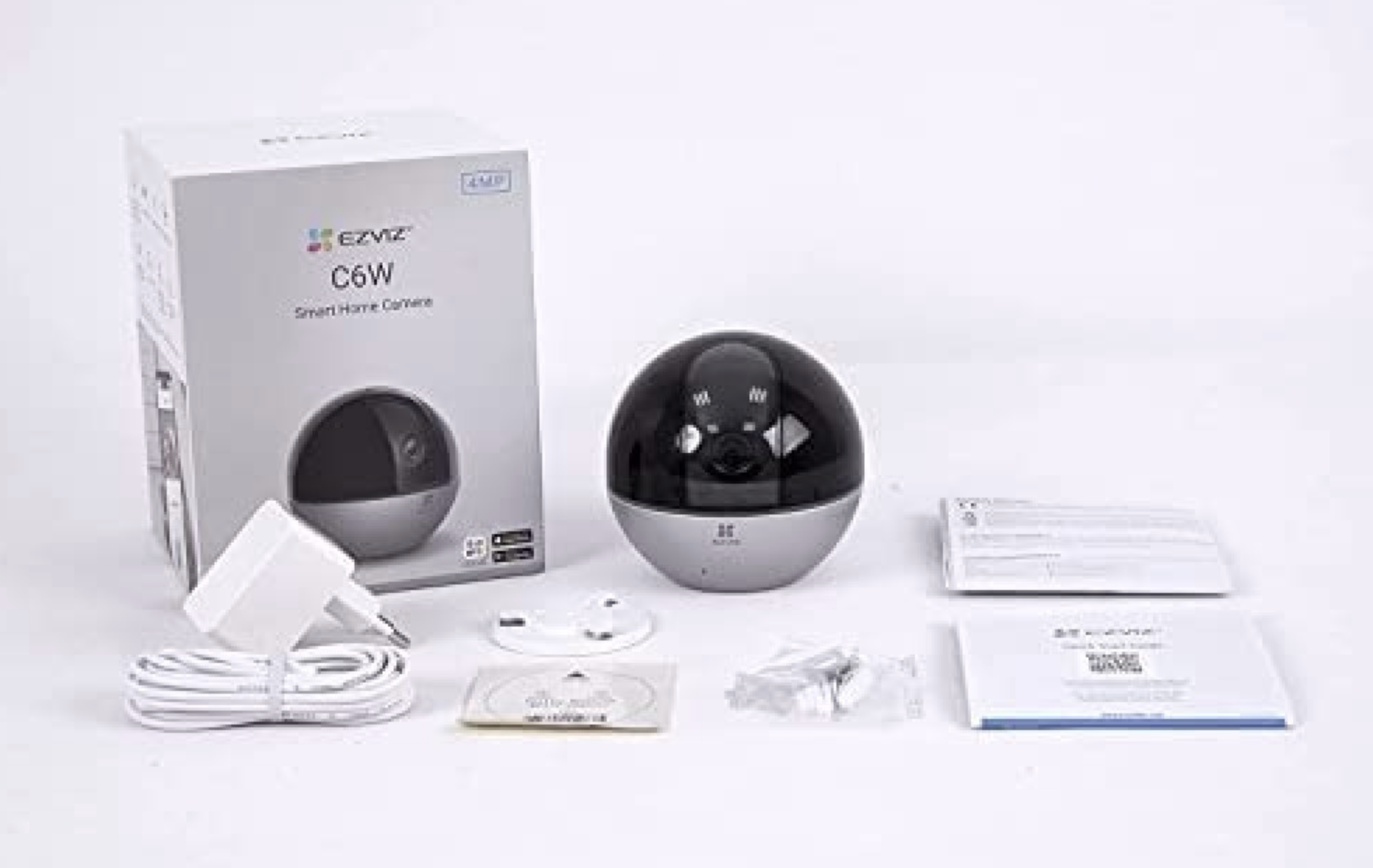 ⁦عدد 2 كاميرا مراقبة واي فاي Ezviz C6W بدقة 4 ميجا⁩ - الصورة ⁦3⁩