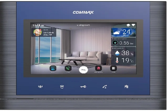 شاشة فرعية POE عالية التقنية مع مكبر صوت CIP-700MS